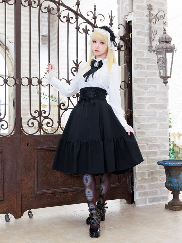 MIHO MATSUDA ミホマツダ ティアード巻きスカート