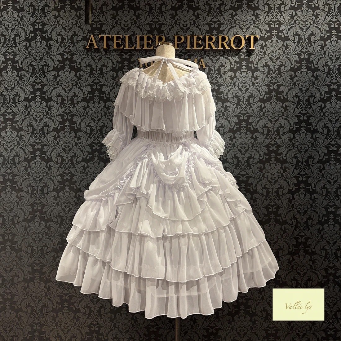 ATELIER-PIERROT/Vallée lys】 Blessed Veil Dress