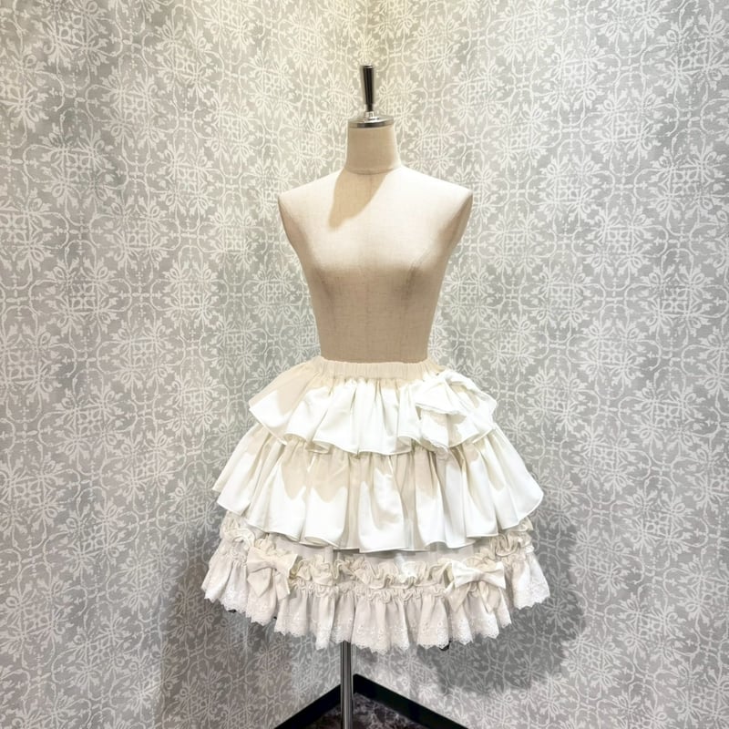 ATELIER-PIERROT】 Melty Ribbon Tier Skirt/TSK-2