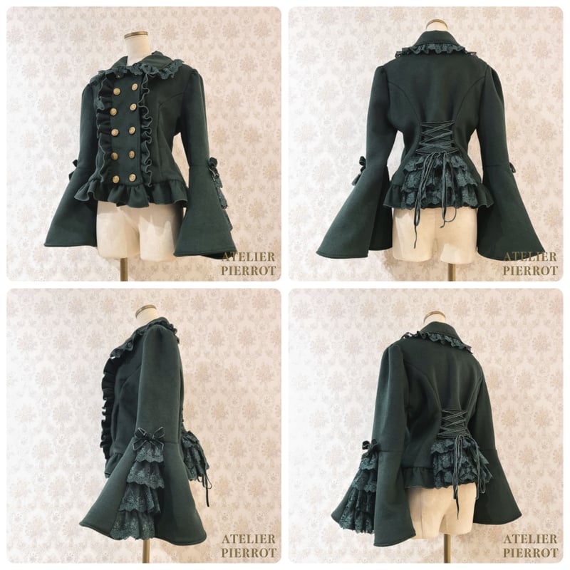 ATELIER-PIERROT】Aletta(アレッタ)ショートコート/size.2/TCT...