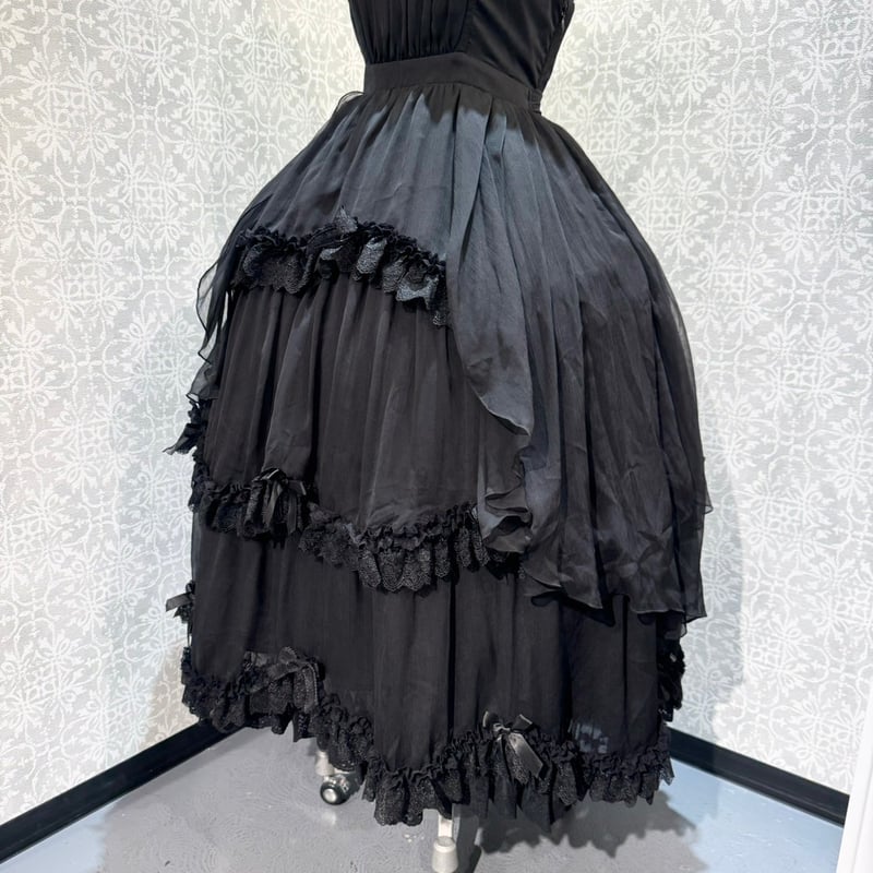 星箱Works】 サマーガーデン フロントクロスジャンパースカート