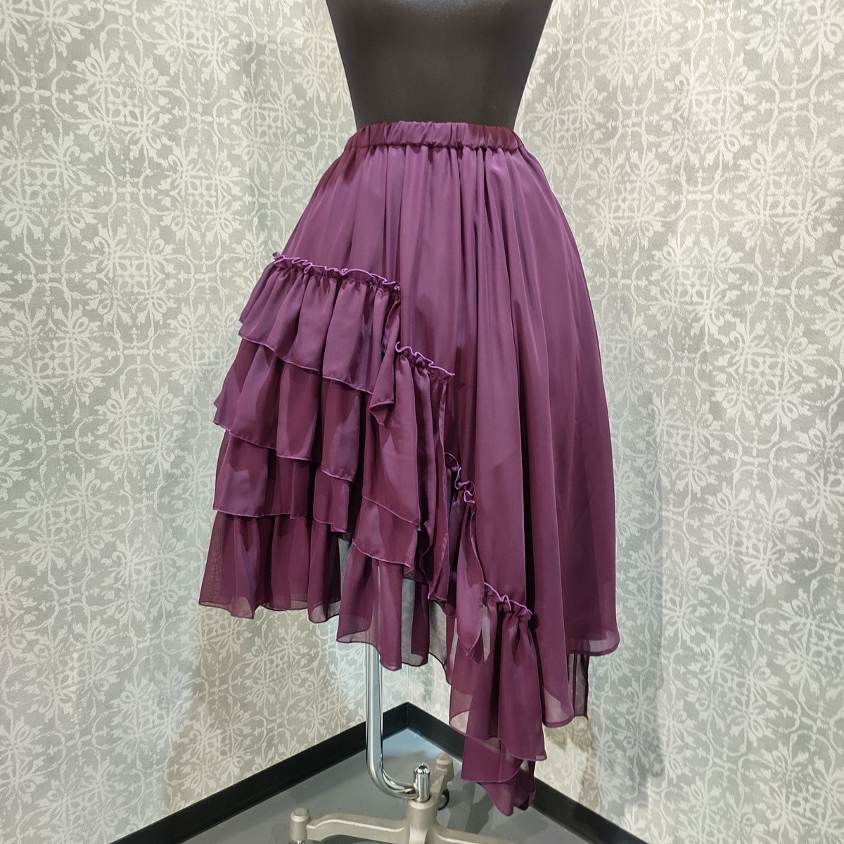 Sheglit Rippleフリルコルセット シェグリット オーバースカート