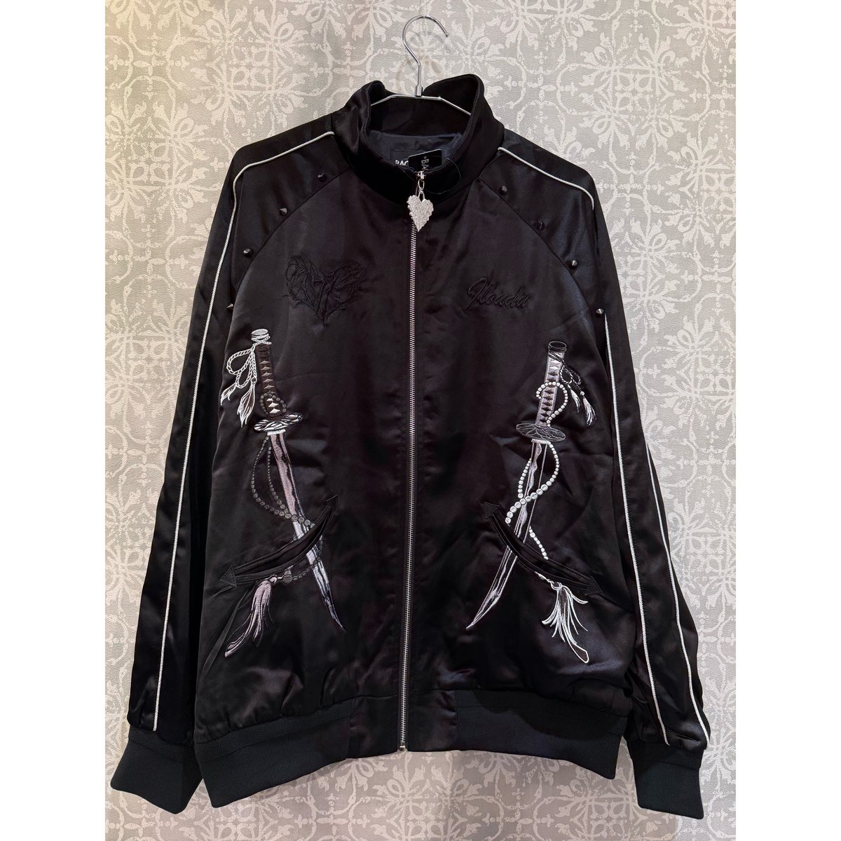 BACKSTAGE PASS】HANNYA(はんにゃ)般若 / 和柄刺繍 オーバーサイズ ス