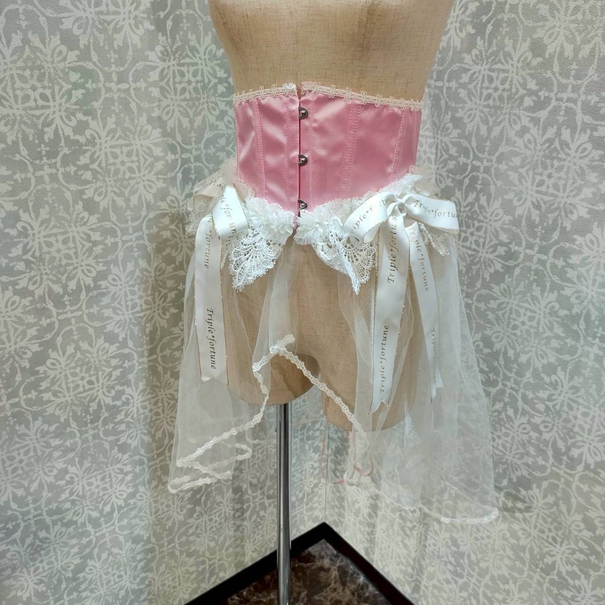 Triple*fortune】トレーンコルセット(ピンク/S) | KIST ONLINE