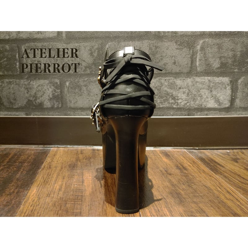 ATELIER-PIERROT】ANTIQUE GOLD FRAME PUMPS/YS-00