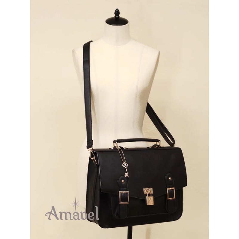 Amavel】カギ付A4サッチェルバッグ/124770280 | KIST ONLINE S
