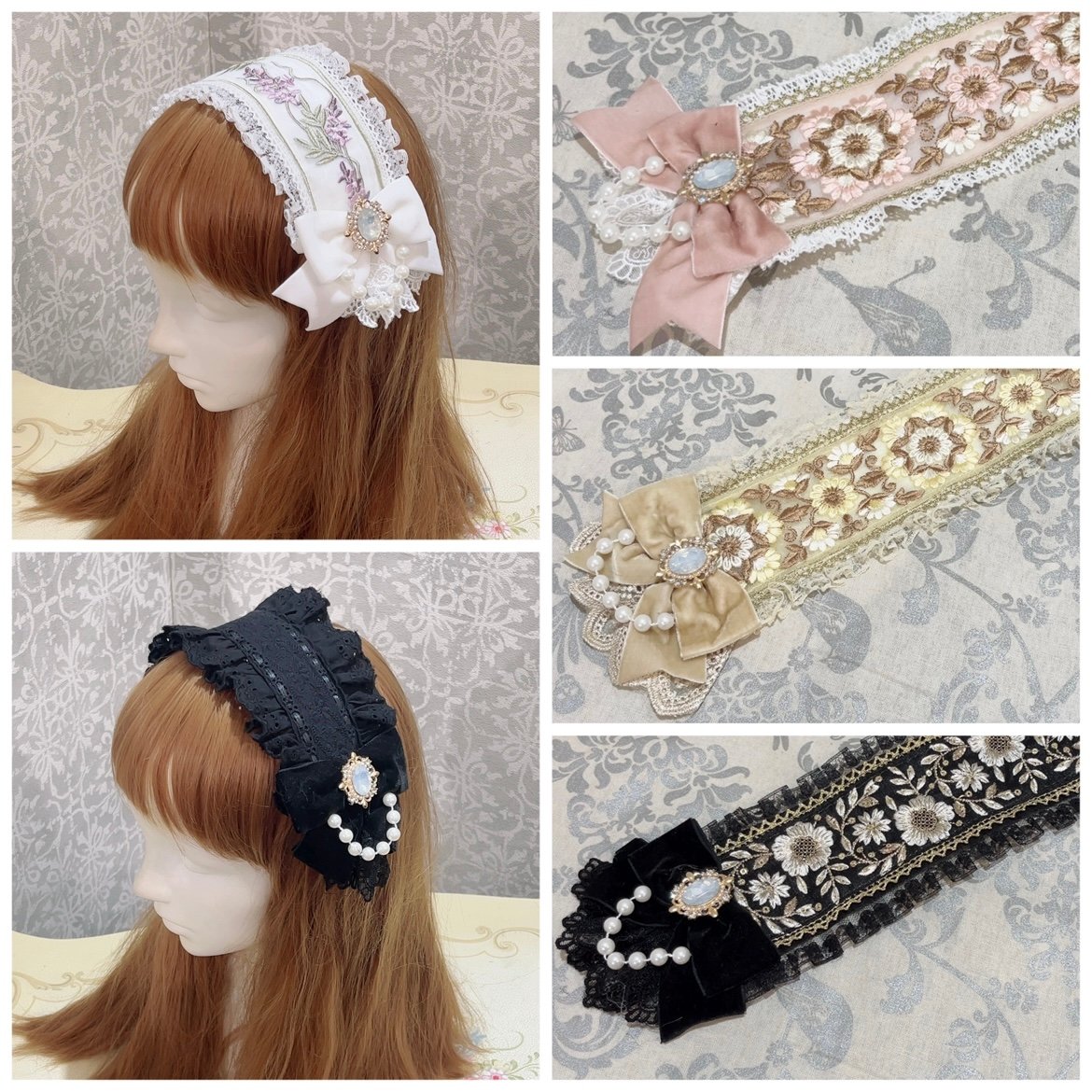 取りに来てくれる方限定 triple fortune 修道女ヘッドドレス Triple* fortune 新作や修道女HD．ボンネットなど入荷 | chou-chouange
