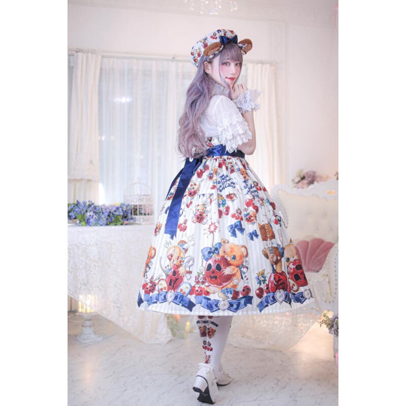 スカルサイコチェリー Spinコラボ ジャンパースカート 【公式通販】