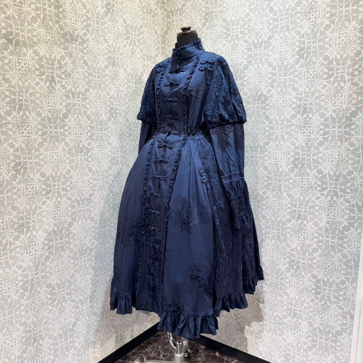 星箱Works】 藤花集 ジゴスリーブワンピース/P23101434 | KIST 星箱Works】 藤花集 ジゴスリーブワンピース/P23101434 | KIST