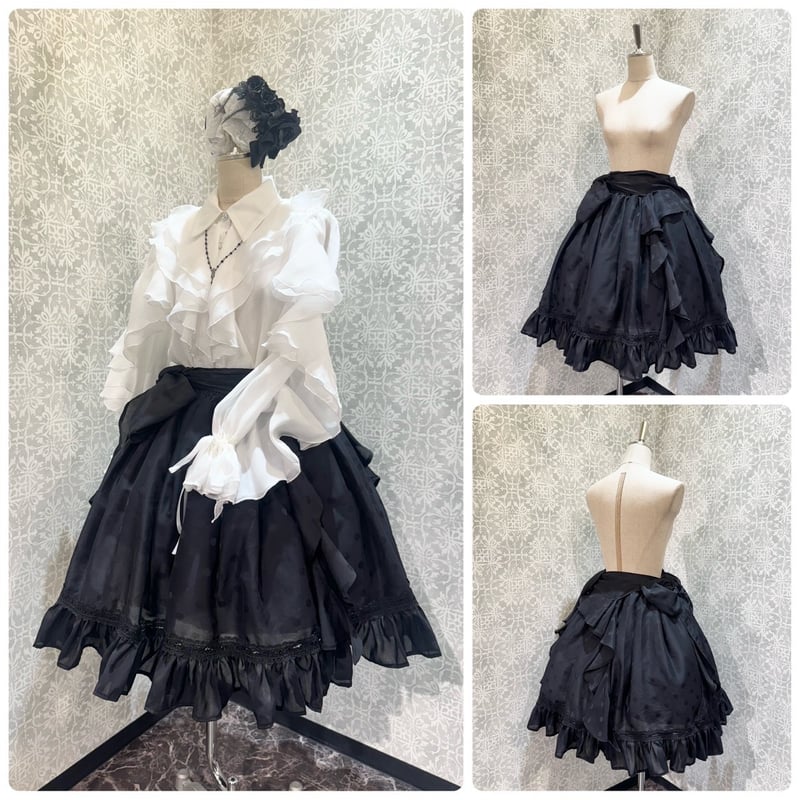 Triple*fortune】 クラゲスカート/ブラックドット | KIST ONLINE