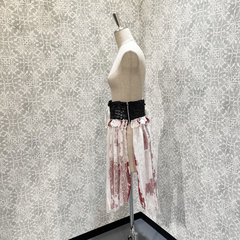 h.NAOTO】 Blood Rose Dragon leather Lace corse h.NAOTO】 Blood Rose Dragon leather Lace corse