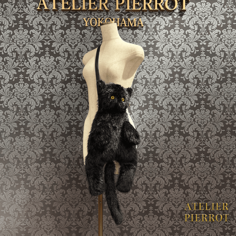 ATELIER-PIERROT】Noir Neko Shoulder Bag/OCB-01