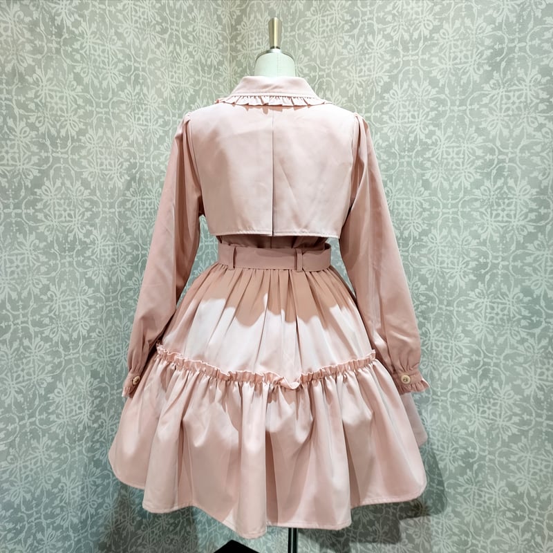 Amavel フリルトレンチコート MT ◇Romantiqueフリルトレンチコート◇ | Amavel BLOG