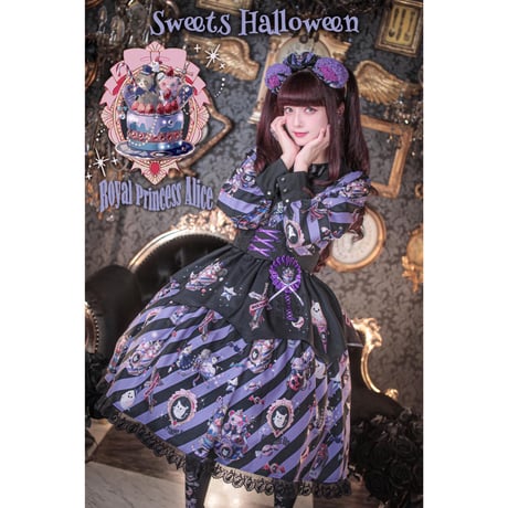 【RoyalPrincessAlice】Sweets Halloween Spinコラボ　ワンピース