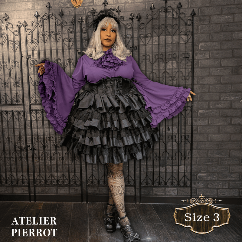 ATELIER-PIERROT】Mini Corset Skirt【サイズ2、3/プラスサイ