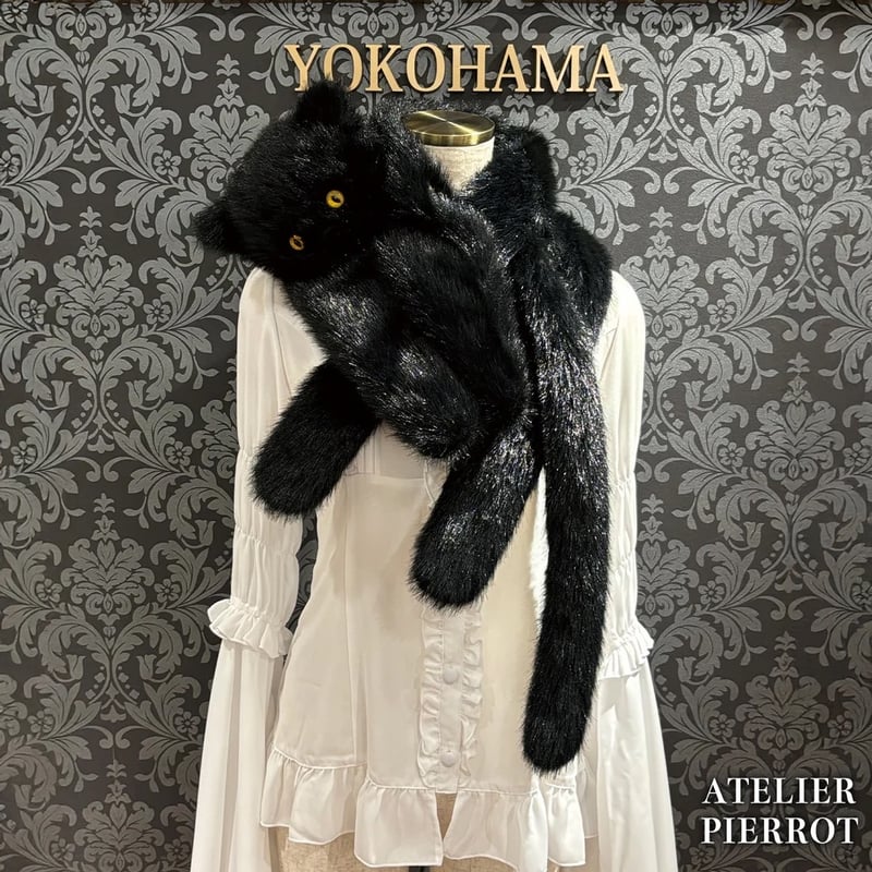ATELIER-PIERROT】 Neige Neko Muffler/OCM-01 | K