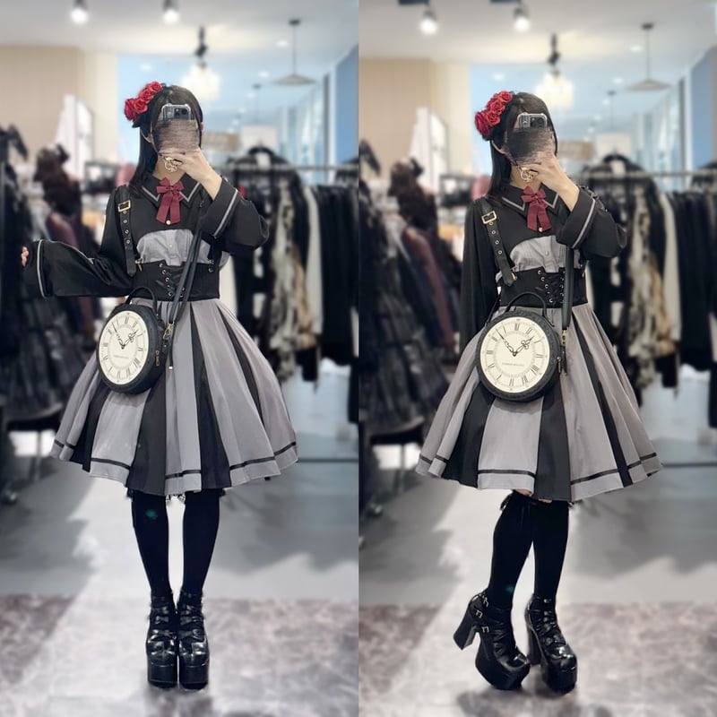 ATELIER-PIERROT】“Aeon” Clock Shoulder Bag/AK-1