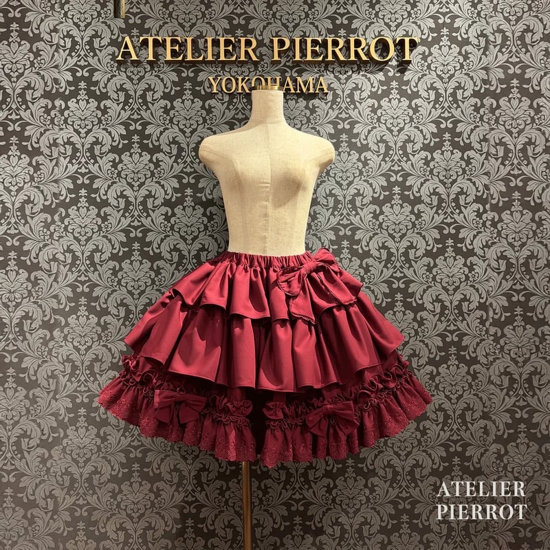 ATELIER-PIERROT】 Melty Ribbon Tier Skirt/TSK-2