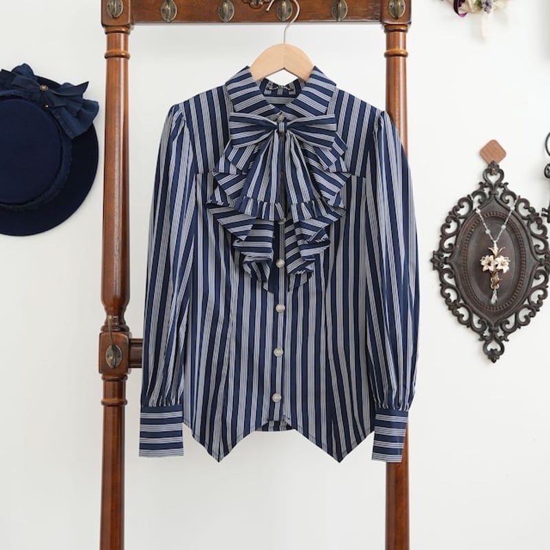 星箱Works　トレインマーチブラウス 星箱Works】トレインマーチ ブラウス/P36103306 | KIST ONLINE