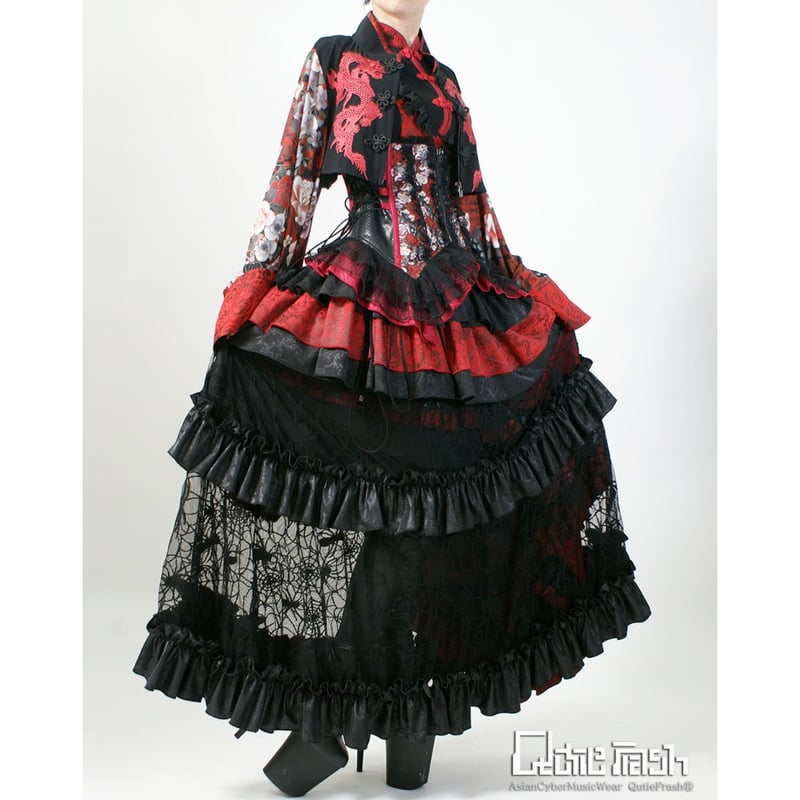 Qutie Frash】蜘蛛メッシュロンスカ(9791-SK) | KIST ONLINE Qutie Frash】蜘蛛メッシュロンスカ(9791-SK) | KIST ONLINE