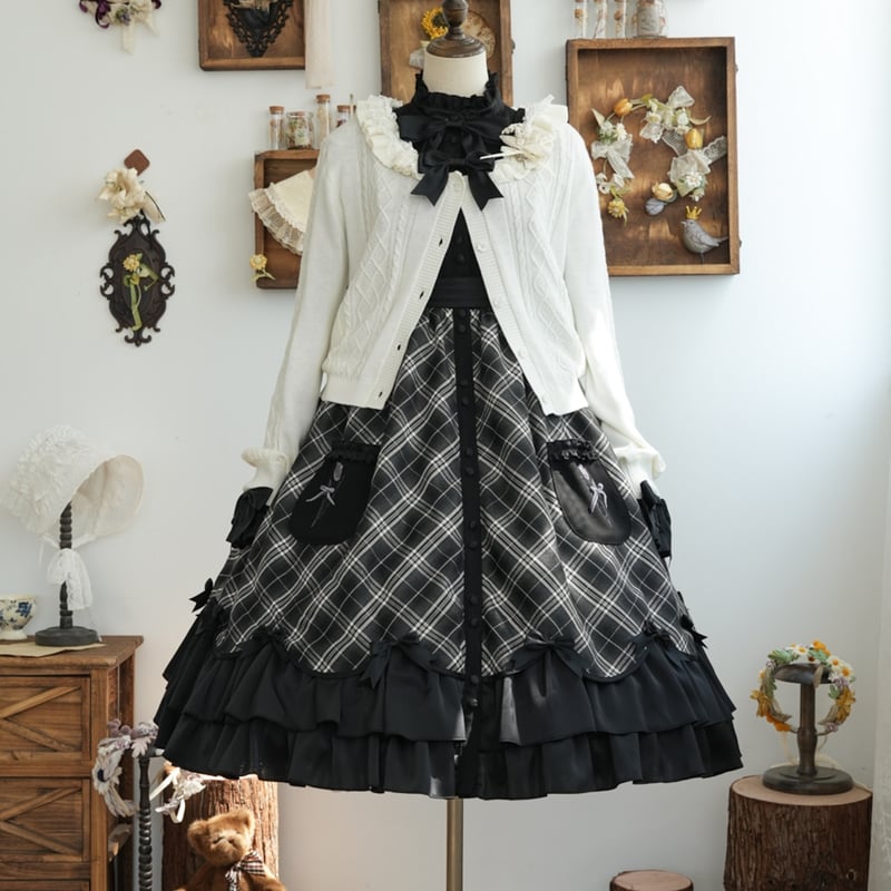 星箱Works】春風の香り ラウンドネックカーディガン/B24A03204