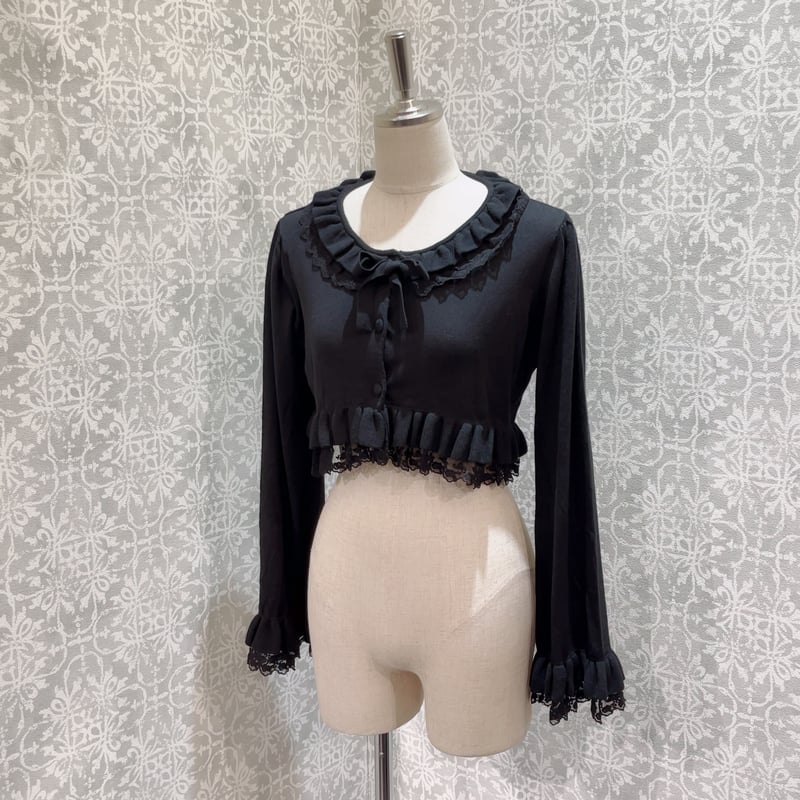ATELIER-PIERROT/Vallée lys】Rose Waltz Cardigan