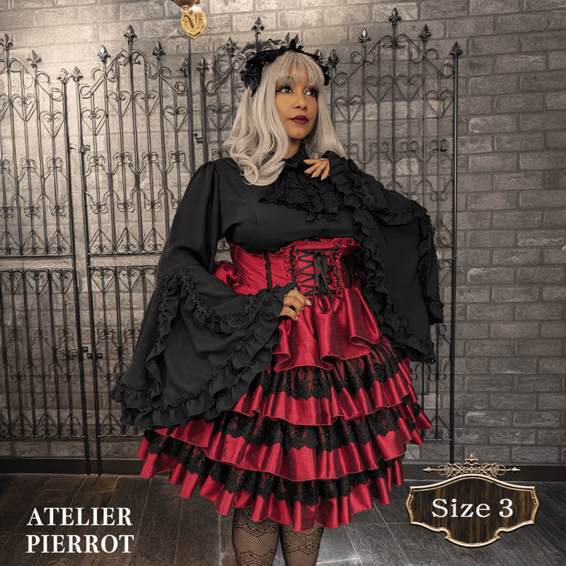 ATELIER-PIERROT】Mini Corset Skirt【サイズ2、3/プラスサイ