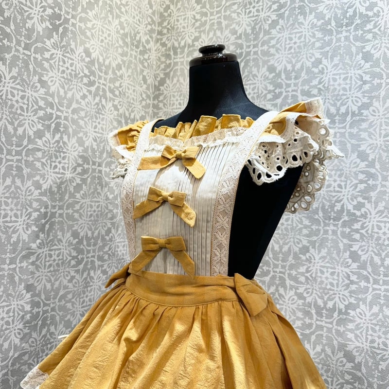 星箱Works】キャラメルカヌレ サスペンダー付きスカート/P25101227【お