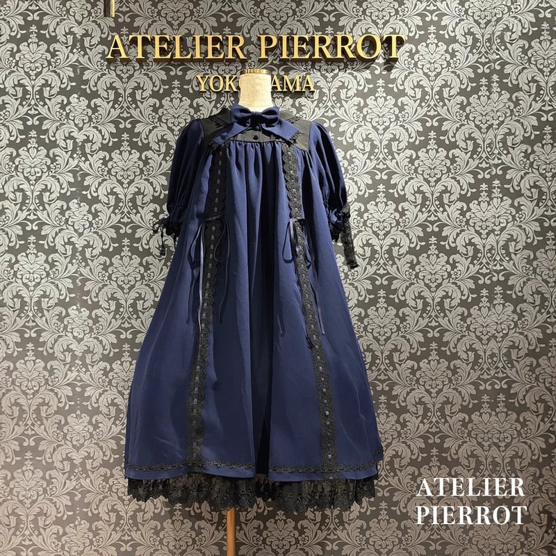 ATELIER PIERROT】 Amabile Puff Sleeve Dress/TOP