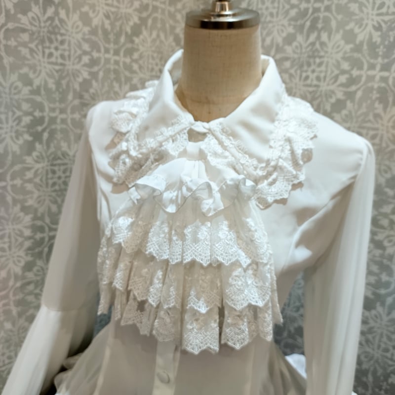 ATELIER PIERROT】ルイーズ ジャボタイ ブラウス【サイズ1/通常サイズ