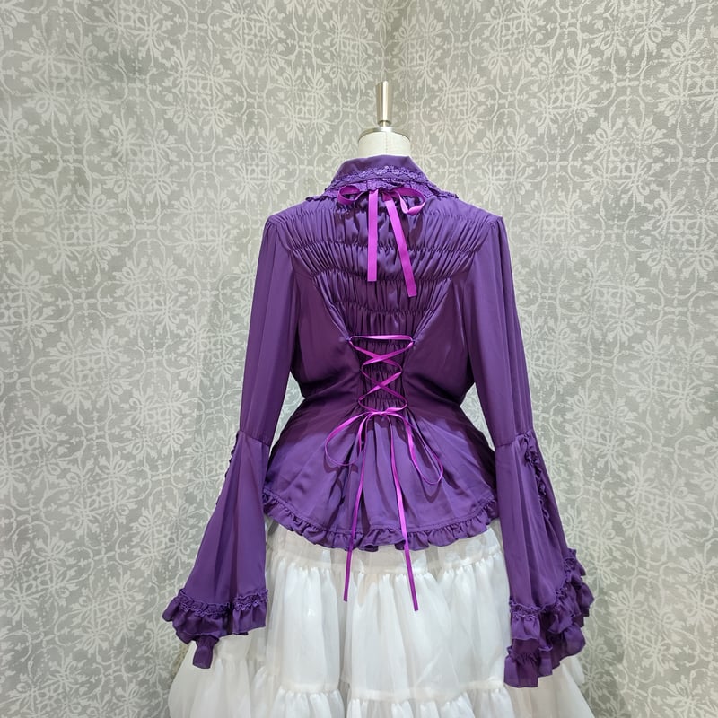 ATELIER PIERROT】ルイーズ ジャボタイ ブラウス【サイズ2/プラス