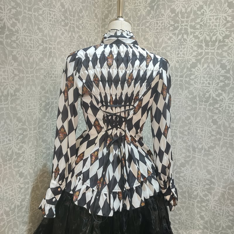 ATELIER PIERROT　\"Diamond Circus\" Blouse Diamond Circus Blouse by Atelier Pierrot