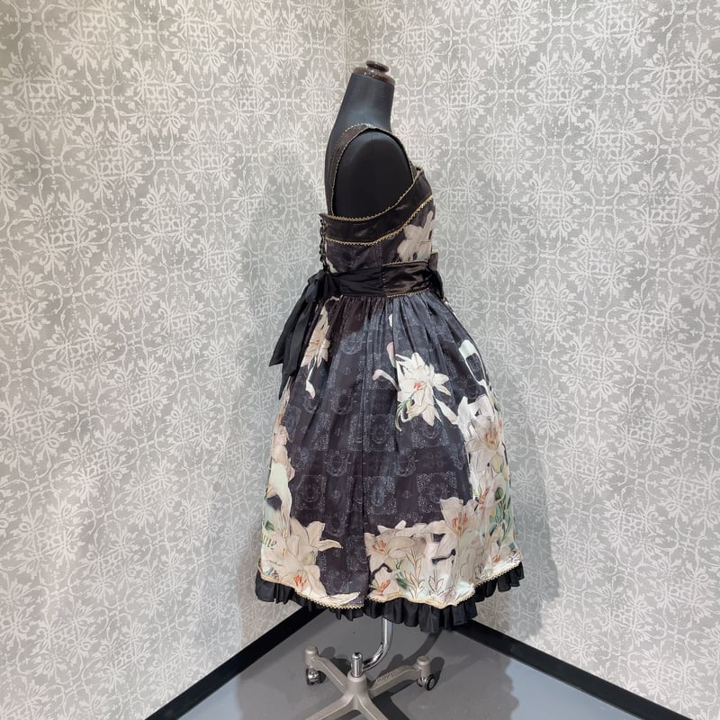 モワティエ Lilyレースジャンパースカート 9号 Moi-meme-Moitie / May