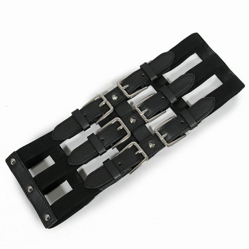 ベルナルド 26cm 3枚セット Deorart】[3連バックル] ストレッチ・コルセットベルト（BY1176