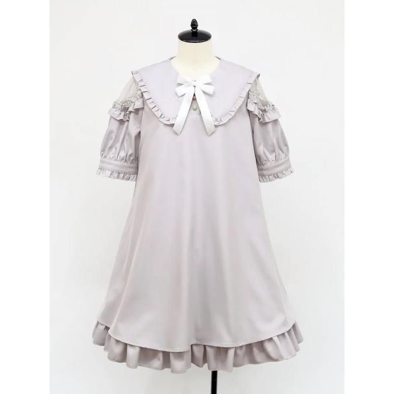 Amavel Rosary Lace Aラインワンピース ラベンダー ◇Rosary Lace Aラインワンピース◇ | Amavel BLOG