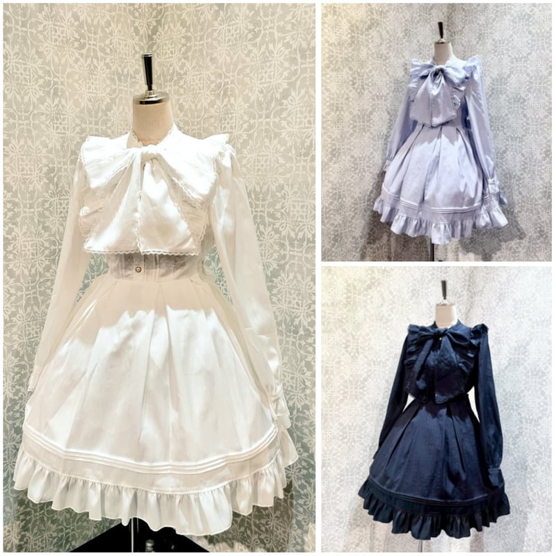 Amavel】Frill Lace ボウタイワンピース/126170158 | KIST O