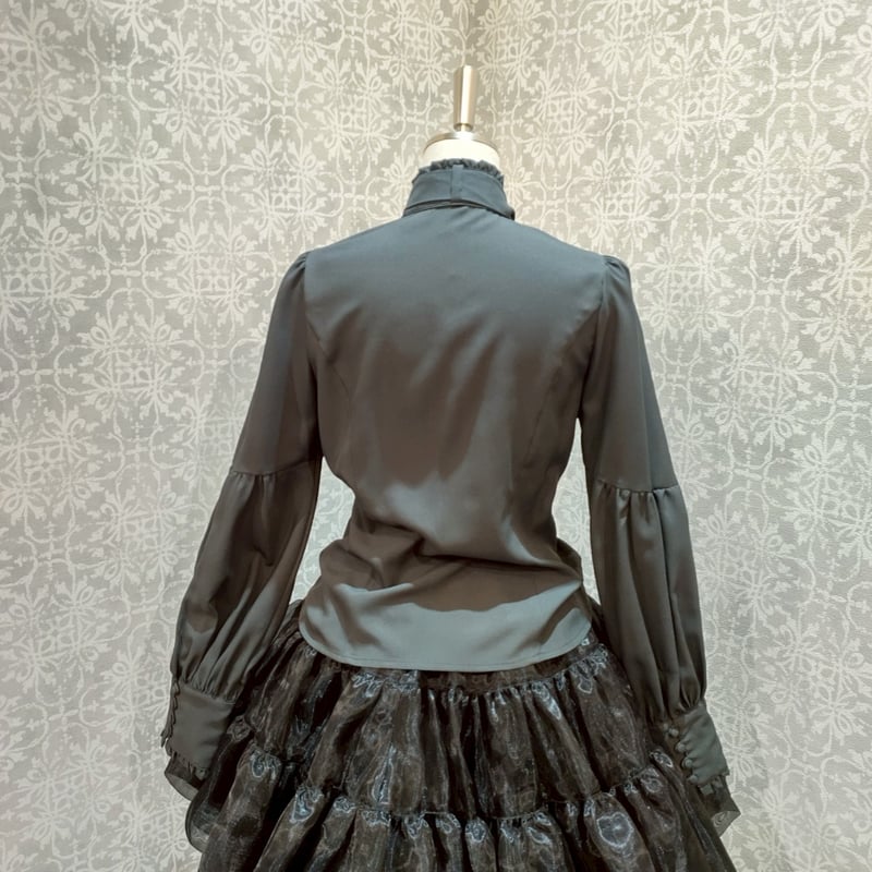 【新品未使用】Sheglit governessドレスブラウス 黒 Sheglit】