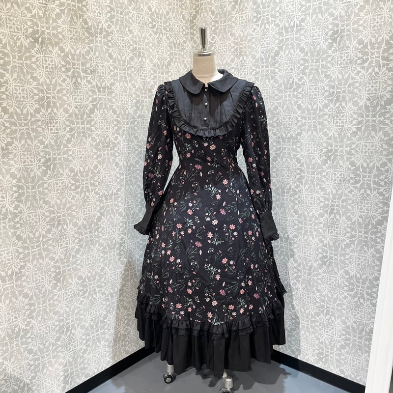 コスモス ( あま cosmoss ) ボリューム ワンピース ドレス 黒 新品 