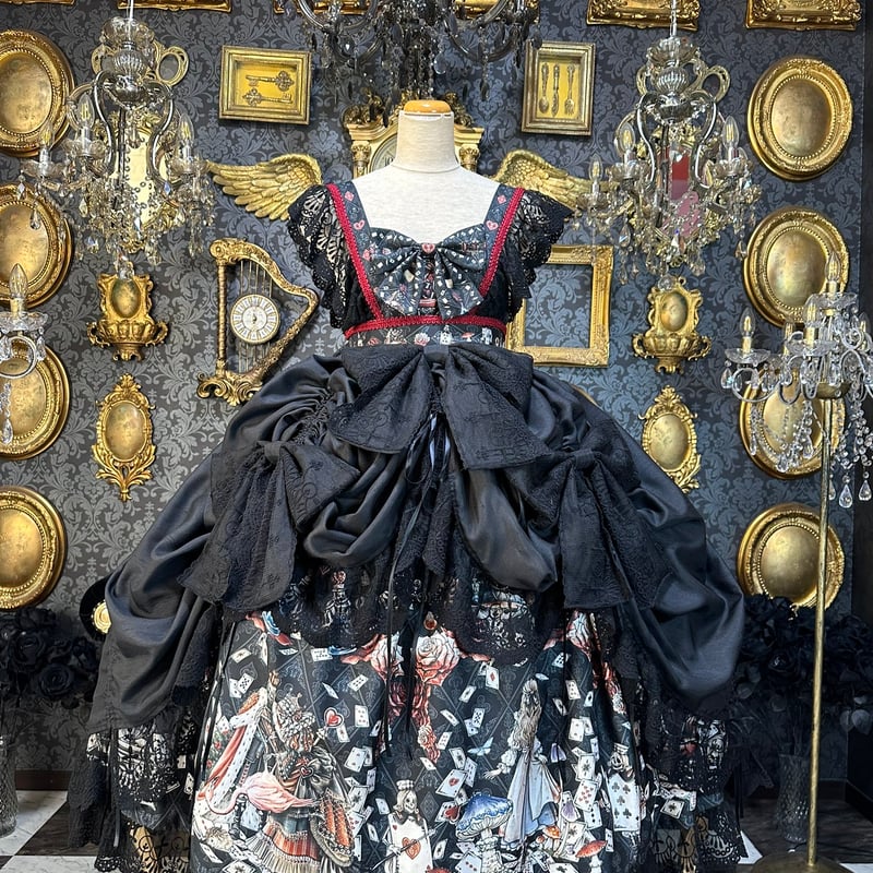 abilletage Oriental Queen オーバースカート レッド abilletage Oriental Queen オーバースカート レッド