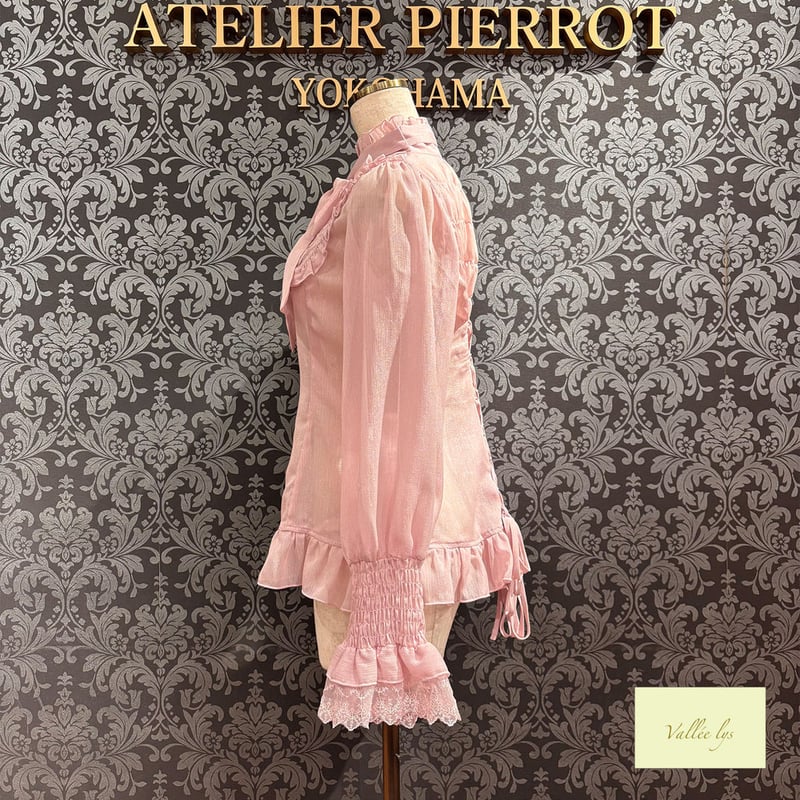ATELIER-PIERROT】ヴァレリス Ethereal Ribbon Blouse/V
