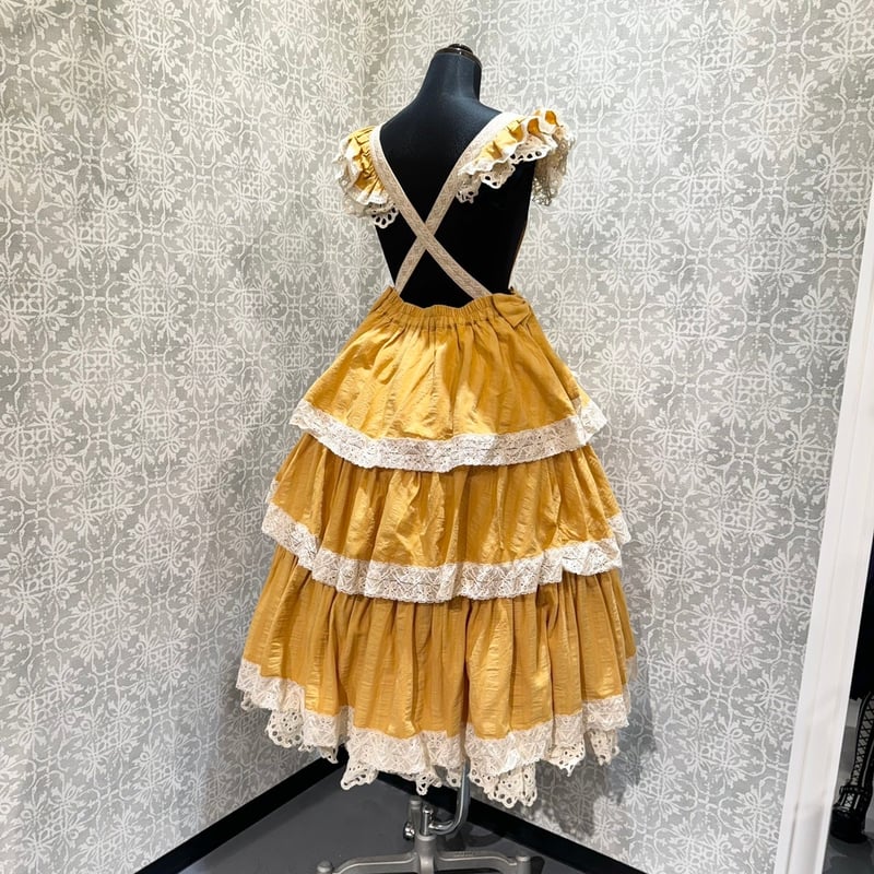 キャラメルカヌレ　サスペンダー付きスカート キャラメルカヌレ サスペンダー付きスカート | HoshibakoWorks