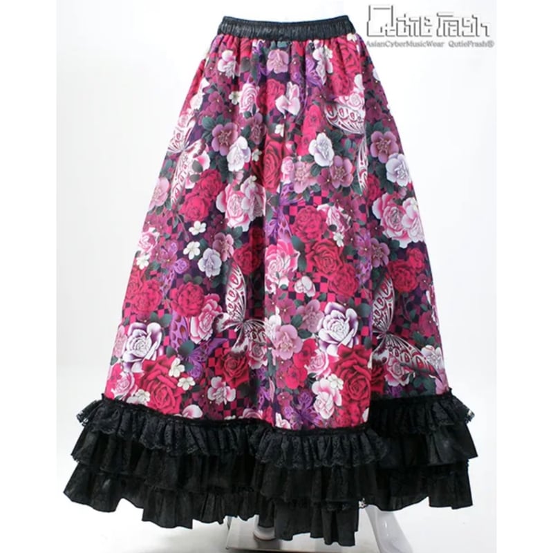 Qutie Frash】和柄ロングスカート（9845-SK） | KIST ONLINE S