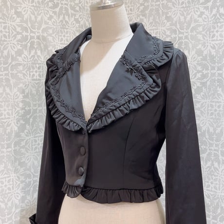 【ATELIER-PIERROT/Vallée lys】Frilled Tailored Jacket/TJK-13