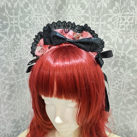 【Royal Princess Alice】Skull Psycho Strawberry Spinコラボ　メイドブリム【即納品】