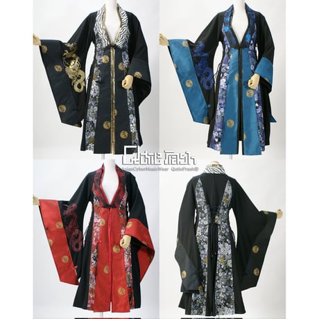 最終値下げ】キューティーフラッシュ 後ろ編み上げロング着物ワンピース