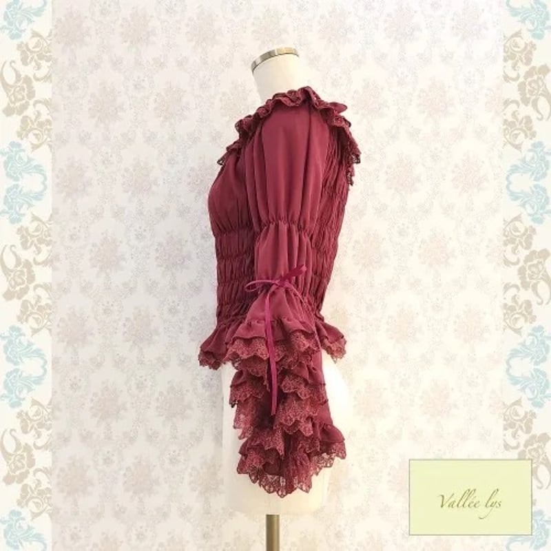 【ATELIER-PIERROT】Blossom Breeze Blouse Blossom Breeze Blouse (2024) by Atelier Pierrot