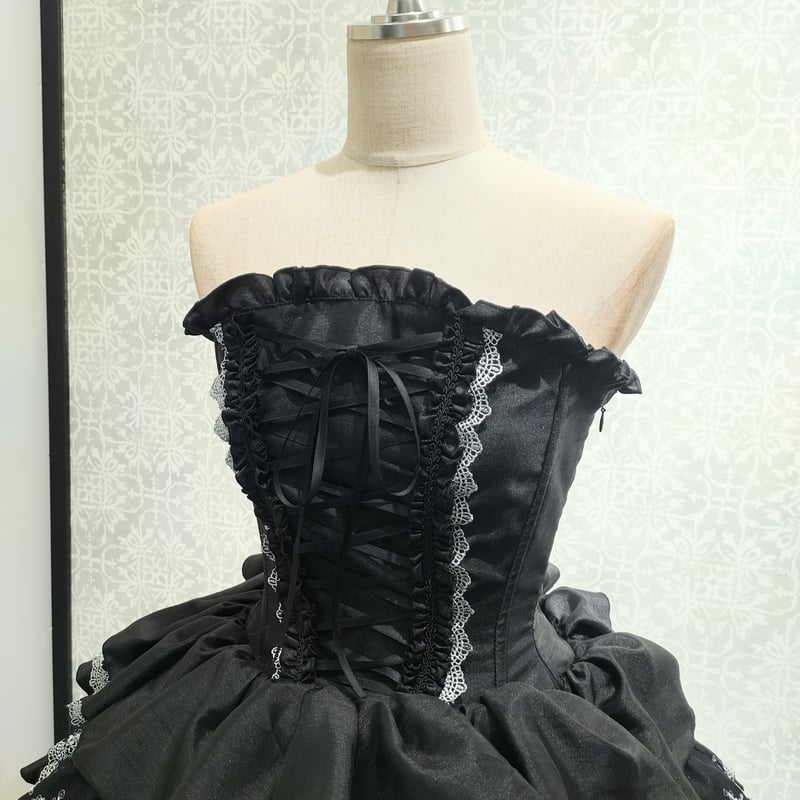 ATELIER-PIERROT】Mini Corset Dress (シルバーレースver)