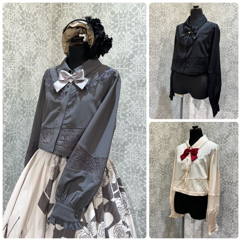 星箱Works】ハートビーツバレンタイン ショートブラウス/P23113295