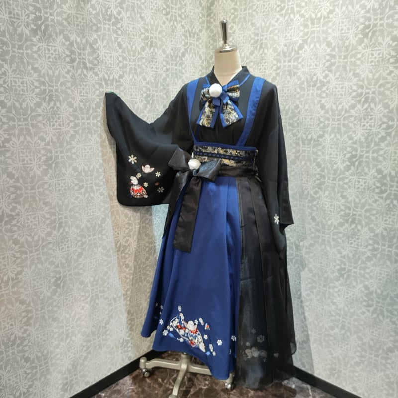 Amavel】手まり遊びとシマエナガ 和風スカート/125411297 | KIST ONL