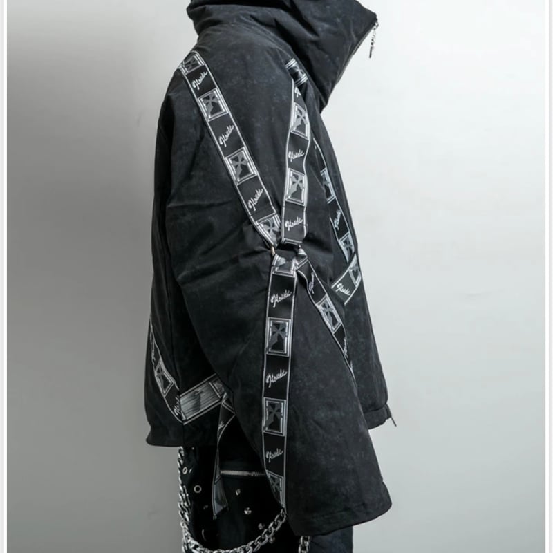 バックステージパス（backstagepass）/EVOLVE（エボルブ)パラシュート エコダウン オーバーサイズ ブルゾン BACKSTAGE PASS】EVOLVE（エボルブ) / パラシュート エコダウン オーバ